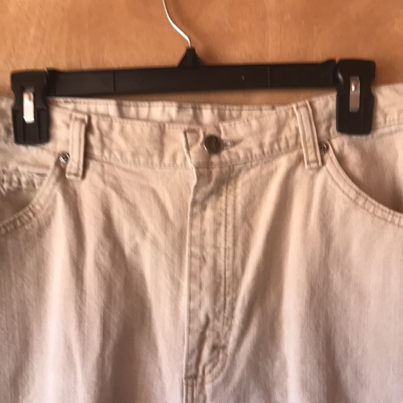 Vintage Riders by Lee denim beige size 16 long - Picture 2 of 7